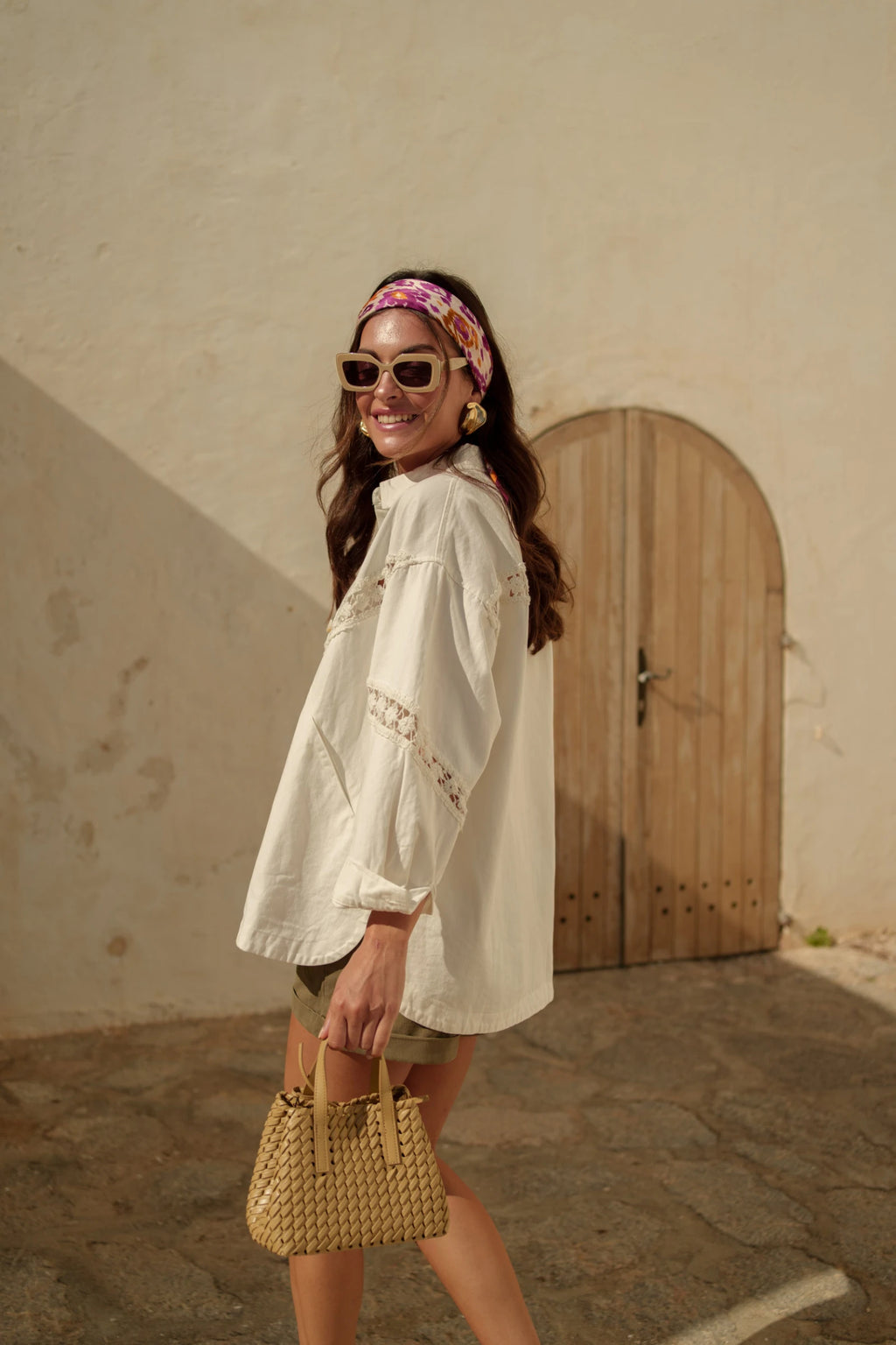 Риза Oversize Chic